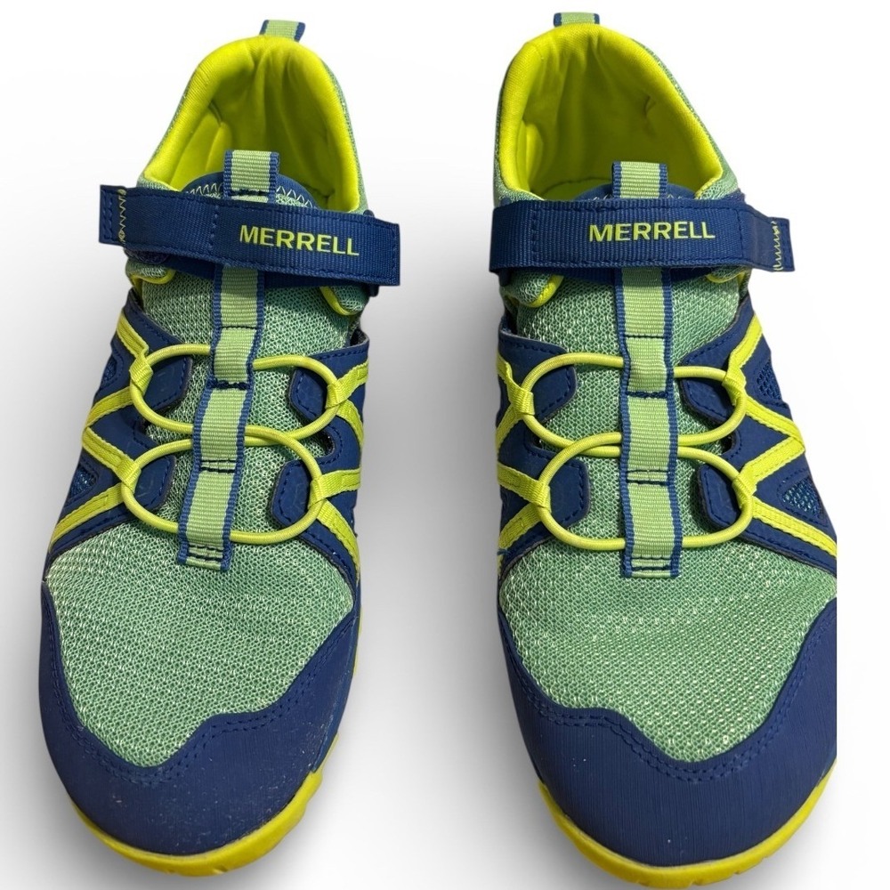 Merrell MK266744 Womens Hiking Sneakers Lime Green‎ Navy Blue US 6M EU 37